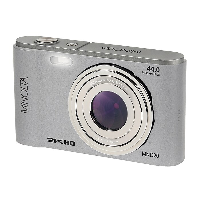 Minolta 44 MP Digital 2.7K Quad HD Camera, 16x Digital Zoom