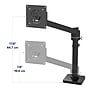 Ergotron NX Adjustable Single Monitor Arm, Up to 34", Black (45-669-224)~#|#~sp227447777_sc7