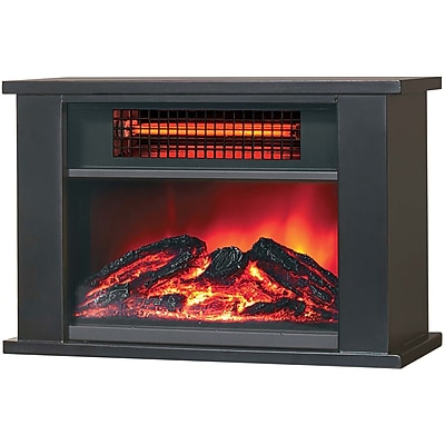 LifeSmart 1000W Tabletop Infrared Fireplace Space Heater