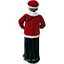 Fraser Hill Farm 58" African American Dancing Mrs. Claus with Faux-Fur Muff (FMC058-2RD5-AA)~#|#~sp227528948_sc7