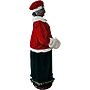 Fraser Hill Farm 58" African American Dancing Mrs. Claus with Faux-Fur Muff (FMC058-2RD5-AA)~#|#~sp227528949_sc7