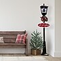 Fraser Hill Farm Let It Snow Series 71" Musical Street Lamp (FSSL071A-BLK2)~#|#~sp227528992_sc7