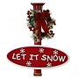 Fraser Hill Farm Let It Snow Series 69" Musical Snow Globe Lamp Post (FSSL069A-RD2)~#|#~sp227529015_sc7