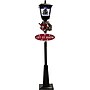 Fraser Hill Farm Let It Snow Series 71" Musical Street Lamp (FSSL071A-BLK2)~#|#~sp227529027_sc7