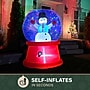 Fraser Hill Farm 6-Ft. Tall Multicolor Prelit Snowman Snow Globe Inflatable (FHFSNWGLOBE061-L)~#|#~sp227529132_sc7