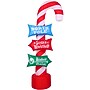Fraser Hill Farm 8' Prelit Directional Sign Inflatable (FHFXMASSGN081-L)~#|#~sp227529171_sc7