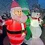 Fraser Hill Farm 6' Prelit Santa and Snowman Snow Globe Inflatable (FHFSNWGLOBE062-L)~#|#~sp227529228_sc7