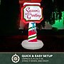 Fraser Hill Farm 6' Prelit Season's Greetings Sign Inflatable (FHFSGSGN061-L)~#|#~sp227529356_sc7