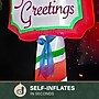 Fraser Hill Farm 6' Prelit Season's Greetings Sign Inflatable (FHFSGSGN061-L)~#|#~sp227529358_sc7