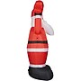 Fraser Hill Farm 10' Santa Holding HO HO HO Sign Inflatable (FHFSANTA104-L)~#|#~sp227529386_sc7