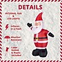 Fraser Hill Farm 12' Traditional Santa Claus Inflatable (FHFSANTA121-L)~#|#~sp227529399_sc7