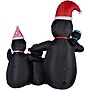 Fraser Hill Farm 10' Penguin Family Inflatable (FHFPENGNF101-L)~#|#~sp227529429_sc7