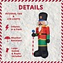 Fraser Hill Farm 10' Traditional Nutcracker Inflatable (FHFNUTCRK201-L)~#|#~sp227529444_sc7