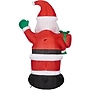 Fraser Hill Farm 10' Santa Claus Holding Gift Inflatable (FHFSANTA102-L)~#|#~sp227529492_sc7