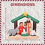 Fraser Hill Farm 7' Nativity Inflatable (FHFNVTY073-L)~#|#~sp227529526_sc7