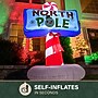 Fraser Hill Farm 6' Prelit North Pole Sign Inflatable (FHFNPOLESGN061-L)~#|#~sp227529592_sc7