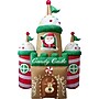 Fraser Hill Farm 10-Ft. Tall Pre-Lit Santa's Candy Castle Inflatable (FHFCNDYCSTL102-L)~#|#~sp227529627_sc7