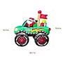 Fraser Hill Farm 6' Prelit Santa in Monster Truck Inflatable (FHFMNSRTRCK061-L)~#|#~sp227529691_sc7