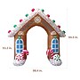 Fraser Hill Farm 8' Prelit Gingerbread Arch Inflatable (FHFARCHWY082-L)~#|#~sp227529789_sc7