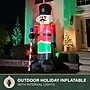 Fraser Hill Farm 10' Prelit African American Nutcracker Inflatable (FHFAANUTCRK101-L)~#|#~sp227529836_sc7