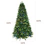 Fraser Hill Farm 6.5 ft. York Pine Pre-Lit Artificial Christmas Tree, 1160 Lights (FFYP065-6GR)	~#|#~sp227529888_sc7