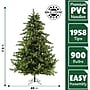Fraser Hill Farm 7.5 ft. Woodside Pine Pre-Lit Artificial Christmas Tree, 900 Lights (FFWS075-6GREZ)	~#|#~sp227529902_sc7