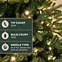 Fraser Hill Farm 8 ft. Wintergreen Fir Pre-Lit Artificial Christmas Tree, 1050 Lights (FFWG080-5GR)	~#|#~sp227529912_sc7