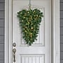 Fraser Hill Farm 36" Artificial Pine Teardrop Door Hanging (FFTDA036-5GR)~#|#~sp227530048_sc7