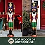 Fraser Hill Farm 76" Resin African American Nutcracker (FFRS076-NC5-MLTAA)~#|#~sp227530191_sc7