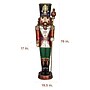 Fraser Hill Farm 76" Resin Nutcracker Figurine Holding Staff (FFRS076-NC5-MLT)~#|#~sp227530200_sc7