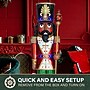 Fraser Hill Farm 76" Resin African American Nutcracker (FFRS076-NC5-MLTAA)~#|#~sp227530206_sc7