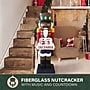 Fraser Hill Farm 60-in Fiberglass African American Nutcracker Figurine (FFRS060-2NC-MLTAA)~#|#~sp227530275_sc7