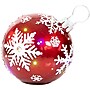 Fraser Hill Farm 18" Jeweled Ball Ornament (FFRS018-ORN1-RD)~#|#~sp227530319_sc7