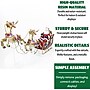Fraser Hill Farm Santa Sleigh Flying Reindeer 3-Piece Set (FFRS000-SC1-RD)~#|#~sp227530326_sc7
