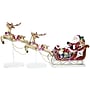 Fraser Hill Farm Santa Sleigh Flying Reindeer 3-Piece Set (FFRS000-SC1-RD)~#|#~sp227530352_sc7