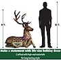 Fraser Hill Farm 4-Ft. Tall Sitting Reindeer Metallic Finish (FFRS047-RD1-BRN)~#|#~sp227530376_sc7