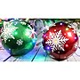 Fraser Hill Farm 18" Jeweled Ball Ornament (FFRS018-ORN1-RD)~#|#~sp227530426_sc7