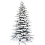 Fraser Hill Farm 9 ft. Flocked Pine Valley Artificial Christmas Tree (FFPV090-0SN)	~#|#~sp227530469_sc7