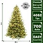Fraser Hill Farm 7.5 ft. Oregon Pine Pre-Lit Artificial Christmas Tree, 700 Lights (FFOP075-5GR)	~#|#~sp227532019_sc7