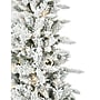 Fraser Hill Farm 9 ft. Slim Mountain Pine Flocked Pre-Lit Artificial Christmas Tree, 650 Lights (FFMPS090-5SN)	~#|#~sp227532038_sc7