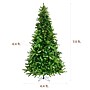 Fraser Hill Farm 7.5 ft. Noel Pine Pre-Lit Artificial Christmas Tree, 400 Lights (FFNL075-6GR)	~#|#~sp227532048_sc7