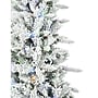 Fraser Hill Farm 9 ft. Slim Mountain Pine Flocked Pre-Lit Artificial Christmas Tree, 650 Lights (FFMPS090-6SN)	~#|#~sp227532193_sc7