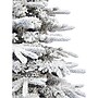Fraser Hill Farm 6.5 ft. Flocked Mountain Pine Artificial Christmas Tree (FFMP065-0SN)	~#|#~sp227532370_sc7