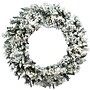 Fraser Hill Farm 36" Mountain Pine Flocked Wreath (FFMP036W-5SN)~#|#~sp227532380_sc7
