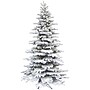 Fraser Hill Farm 12 ft. Flocked Mountain Pine Artificial Christmas Tree (FFMP012-0SN)	~#|#~sp227532414_sc7