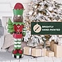 Fraser Hill Farm 48-inch African American Elf Nutcracker (FFMG048-0ELF-MLTAA)~#|#~sp227532605_sc7