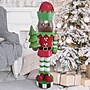 Fraser Hill Farm 48-inch African American Elf Nutcracker (FFMG048-0ELF-MLTAA)~#|#~sp227532608_sc7