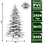 Fraser Hill Farm 10 ft. Flocked Mountain Pine Artificial Christmas Tree (FFMP010-0SN)	~#|#~sp227532622_sc7