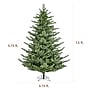 Fraser Hill Farm 7.5 ft. Foxtail Pine Pre-Lit Artificial Christmas Tree, 1250 Lights (FFFX075-6MGR)	~#|#~sp227532887_sc7