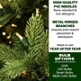 Fraser Hill Farm 6.5 ft. Foxtail Pine Pre-Lit Artificial Christmas Tree, 550 Lights (FFFX065-5GR)	~#|#~sp227532893_sc7